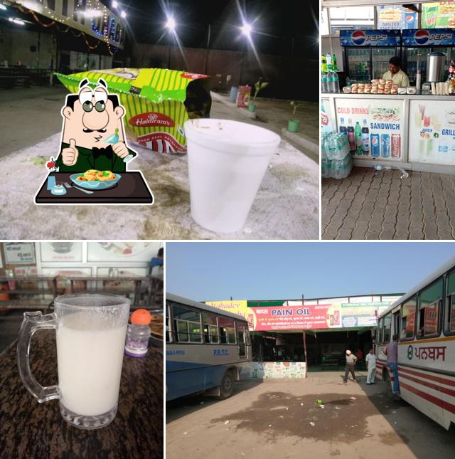 Food at Pappu Dhaba