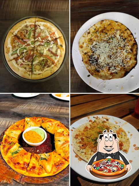 Order pizza at hotel adihaaH Restrocafe