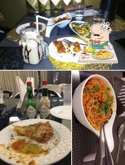 Food at Cappuccino Blast