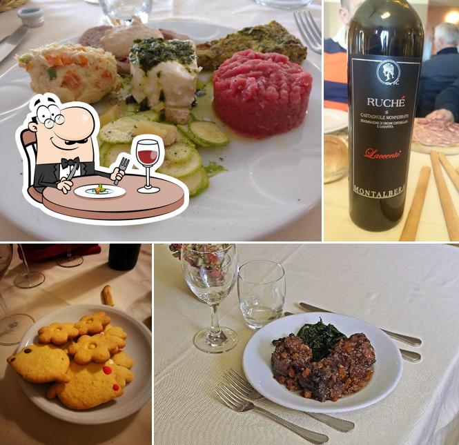 Cibo al Trattoria da Geppe Cucina tipica Monferrina