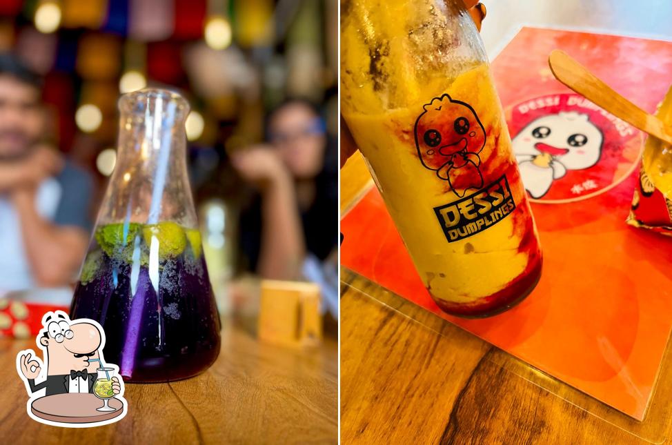 Get a drink from the menu