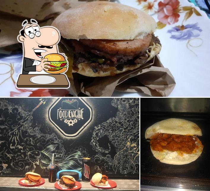 Treat yourself to a burger at Food Engine