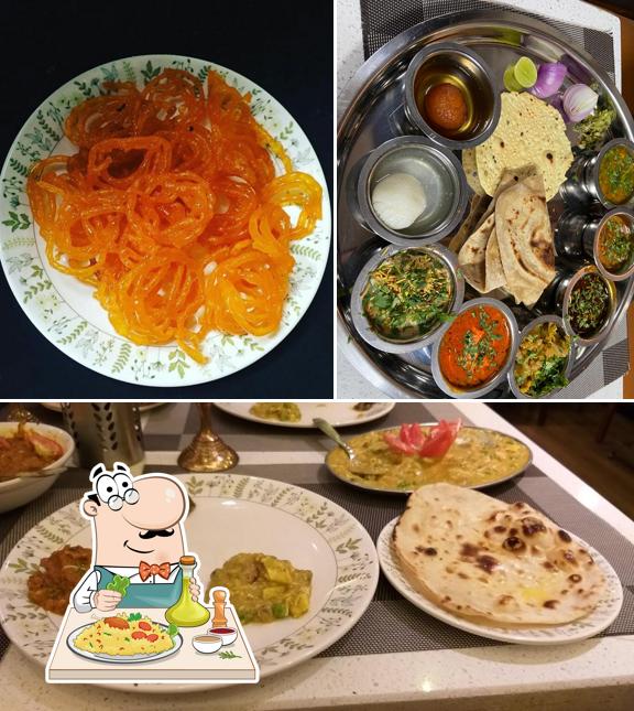 Food at Green leaf veg restaurant