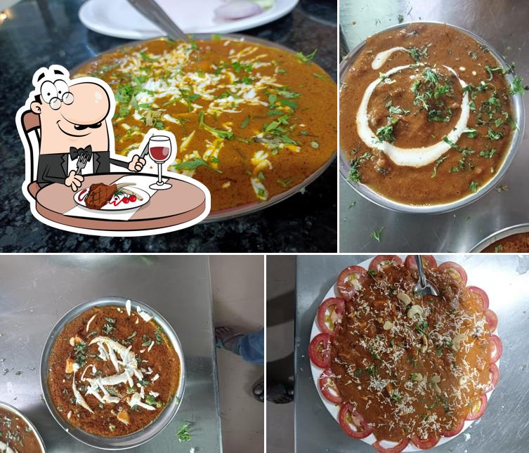 Order meat dishes at Hotel Adhyay Pure veg