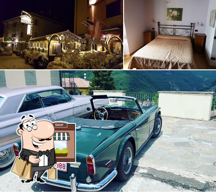 Tra le diverse cose da Hotel Ristorante Cimone si possono trovare la esterno e interni