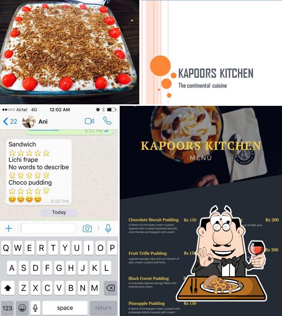Order pizza at Kapoor's Kitchen