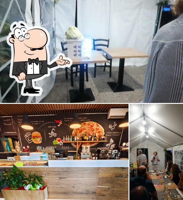 La Lady "BistròPizza" si caratterizza per la interni e esterno