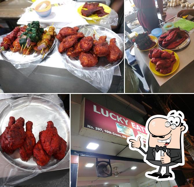 See the pic of Lucky Eating Point