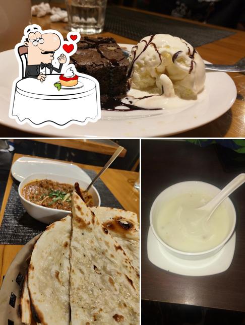 Pascah Restaurant serves a selection of sweet dishes