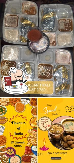 Food at Sharma's kitchen Swad Bikaner ka