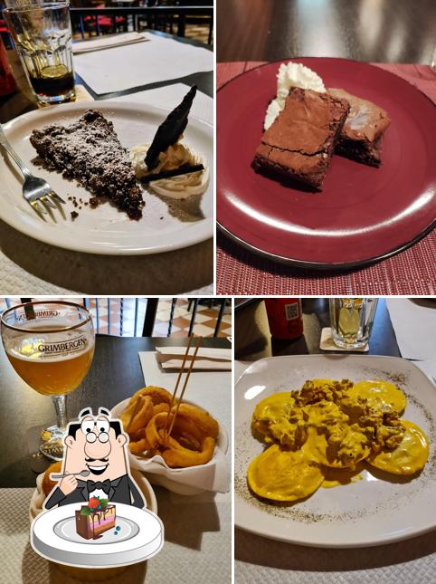 Torta al cioccolato al Tower Pub