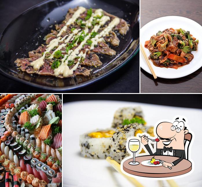 Comida em Restaurante Aoyama - Itaim Bibi