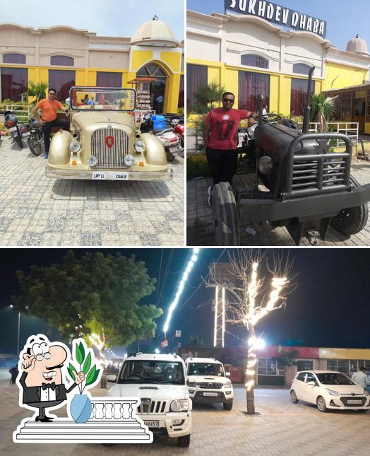 Check out how Sukhdev Dhaba looks outside