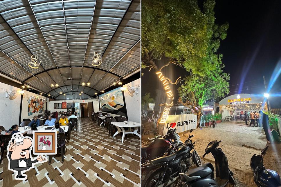 The interior of Supreme Restaurant