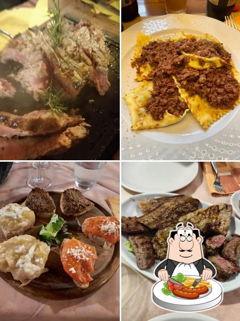 Cibo al Trattoria Sbrana