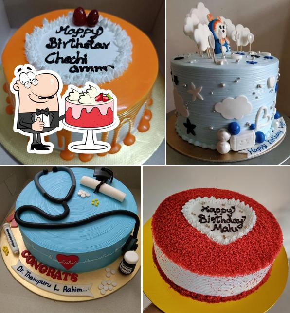 Pastel The Home Baker, customized Birthday Cake, Chocolate, Muffins, Cup Cake.