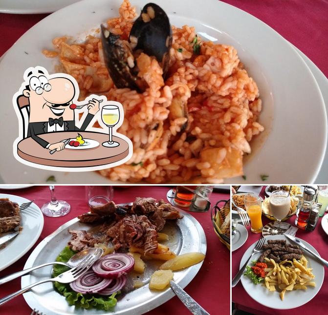 La cibo e bevanda del ristorante