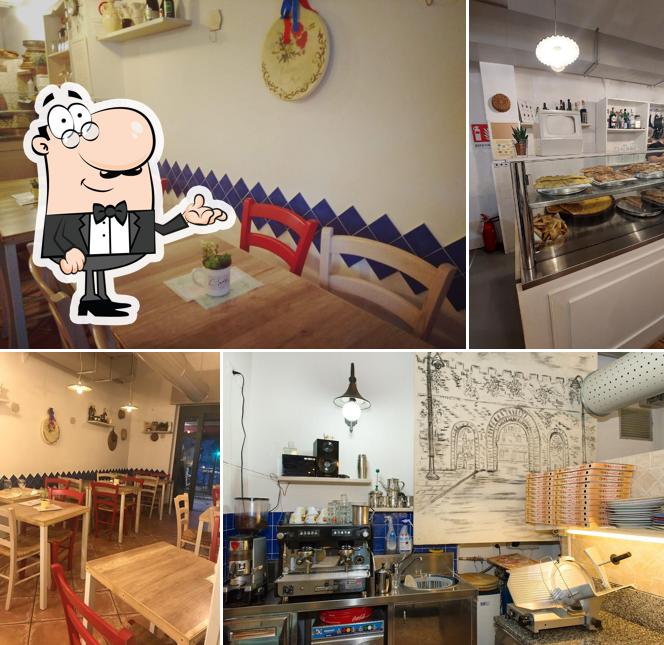 Gli interni di Pizzeria Le Mura