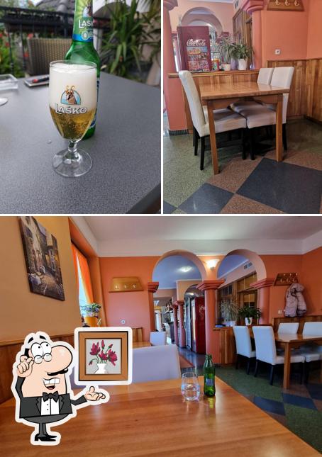 Tra le diverse cose da Gostinstvo, Sergej Krajnc s.p., GOSTILNA IN PICERIJA AIDA si possono trovare la interni e birra