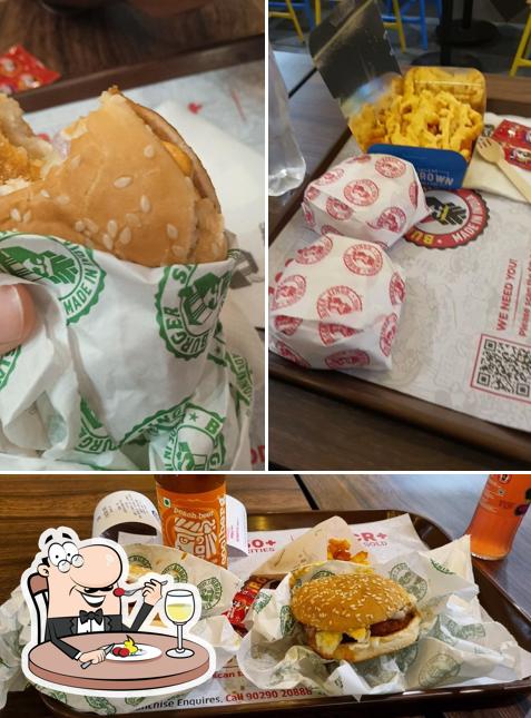 Food at Burger Singh