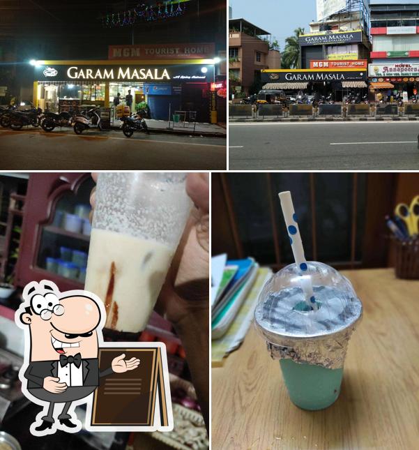 The picture of Garam Masala Restaurant’s exterior and drink