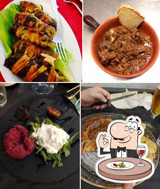 Platti al Osteria Cinque