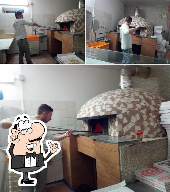 Gli interni di NA PIZZ A VOL