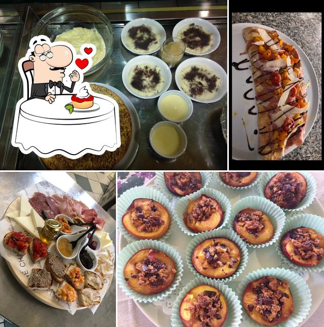 Pizzeria Tre Pini serve un'ampia gamma di dessert