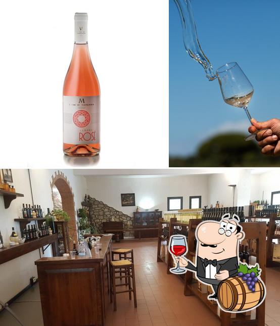È gradevole godersi un bicchiere di vino a Cantina I Vini Di Maremma