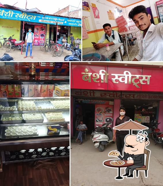 The exterior of Bansi Sweets