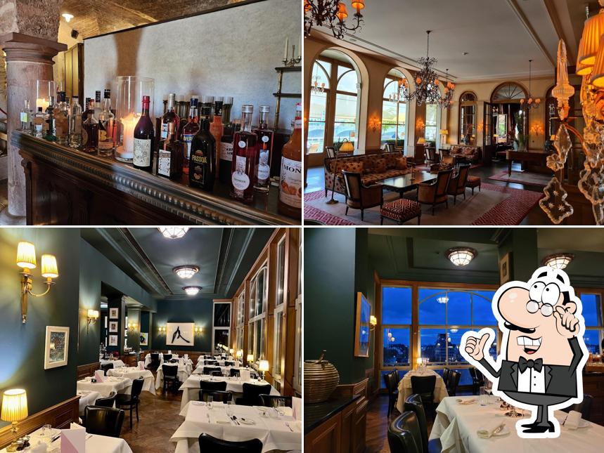 Gli interni di Brasserie Les Trois Rois