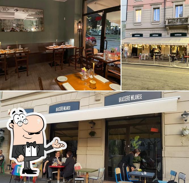 Dai un'occhiata agli interni di Brasserie Milanese