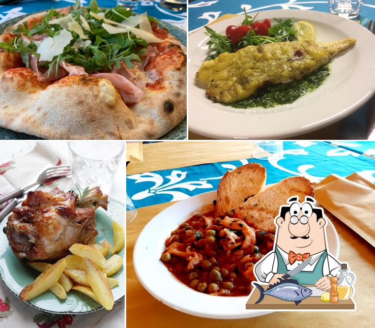 Salmone grigliato al DK bar restaurant