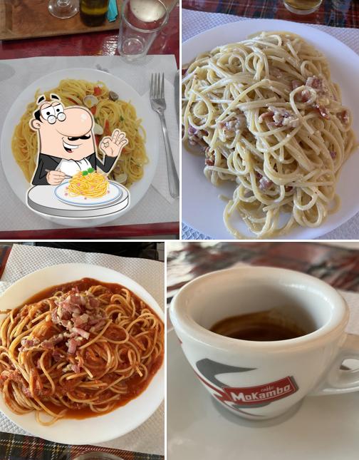 Spaghetti alla carbonara al Gastronomia La Torre
