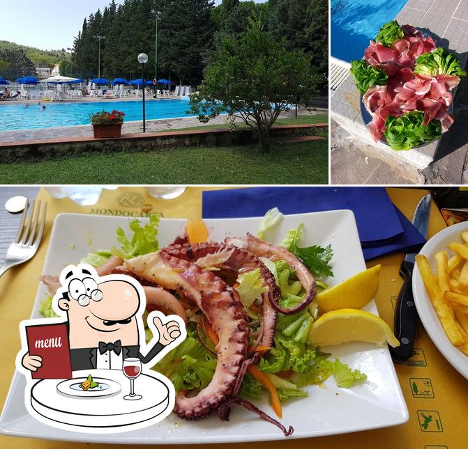 Gramasteda si caratterizza per la cibo e esterno