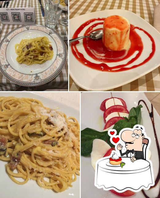Osteria Ragno d'oro offre un'ampia varietà di dolci