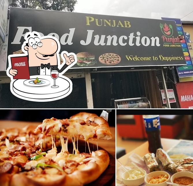 Food at Kathi Junction