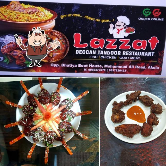 Food at Lazzat Deccan Tandoor Restaurant