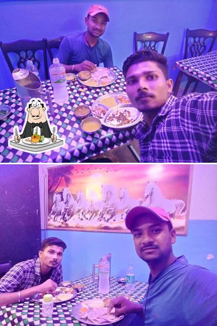 Food at New Mithila Hotel