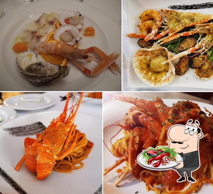 Prova tra i vari prodotti di cucina di mare offerti a Osteria Alle Volte