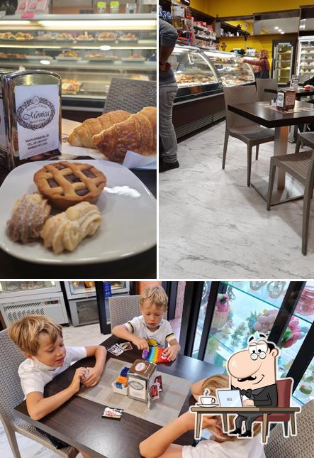 Gli interni di Pasticceria Monica