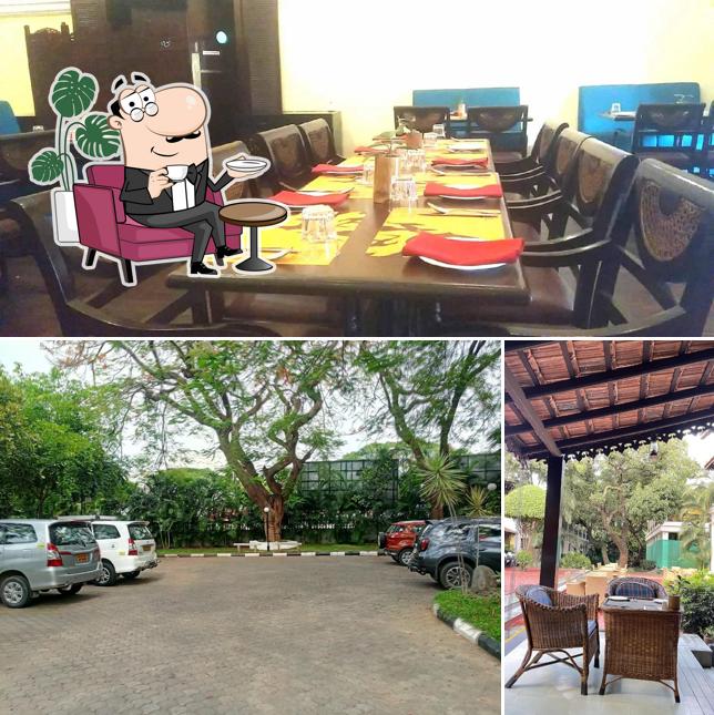 The interior of Tiger Trail