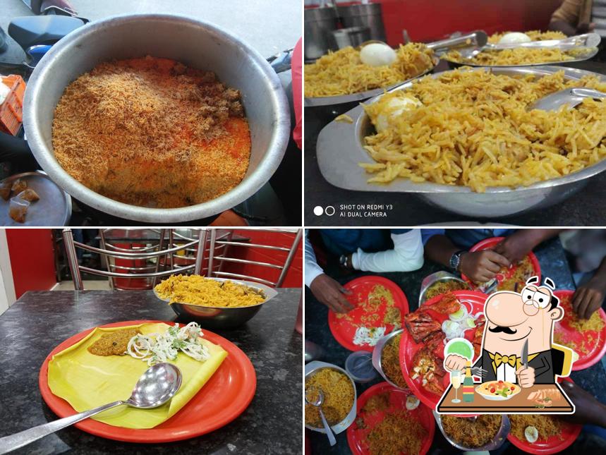 Meals at SS Hyderabad Biryani Royapettah