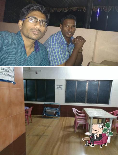 The interior of Shilpa's Homely Food Waksai