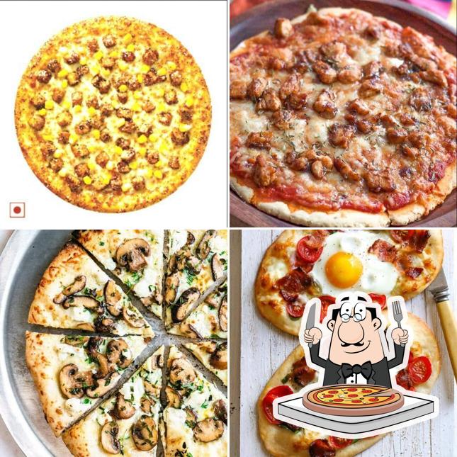 Get various kinds of pizza