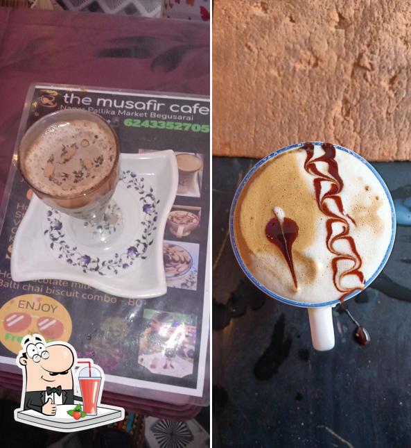 Enjoy a drink at The Musafir Cafe