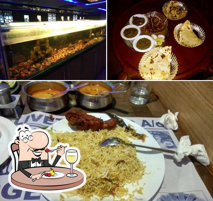 Food at Mahathi Hotel