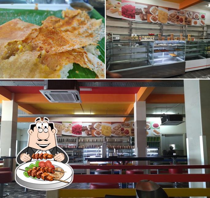 Meals at Murugan Idli Shop