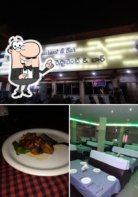 The picture of interior and food at Pavan No.1 Bar & Restaurant