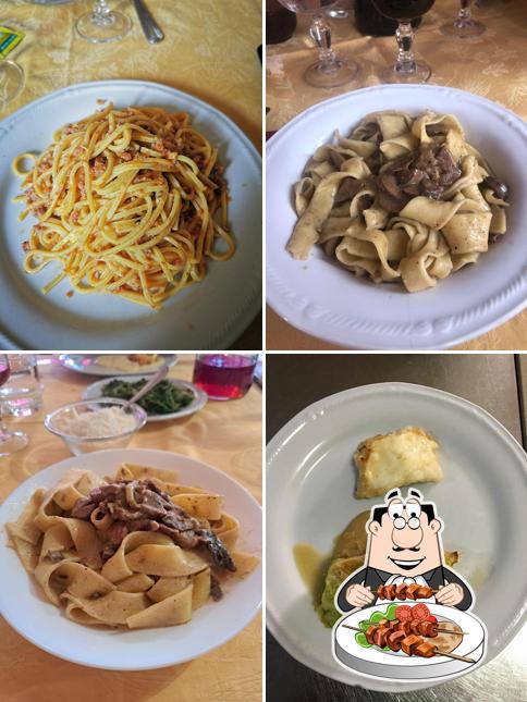 Cibo al Pensione Ristorante Belvedere